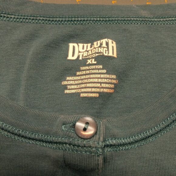 Duluth Trading Womens XL Long Sleeve Cotton shirt  - Picture 1 of 4